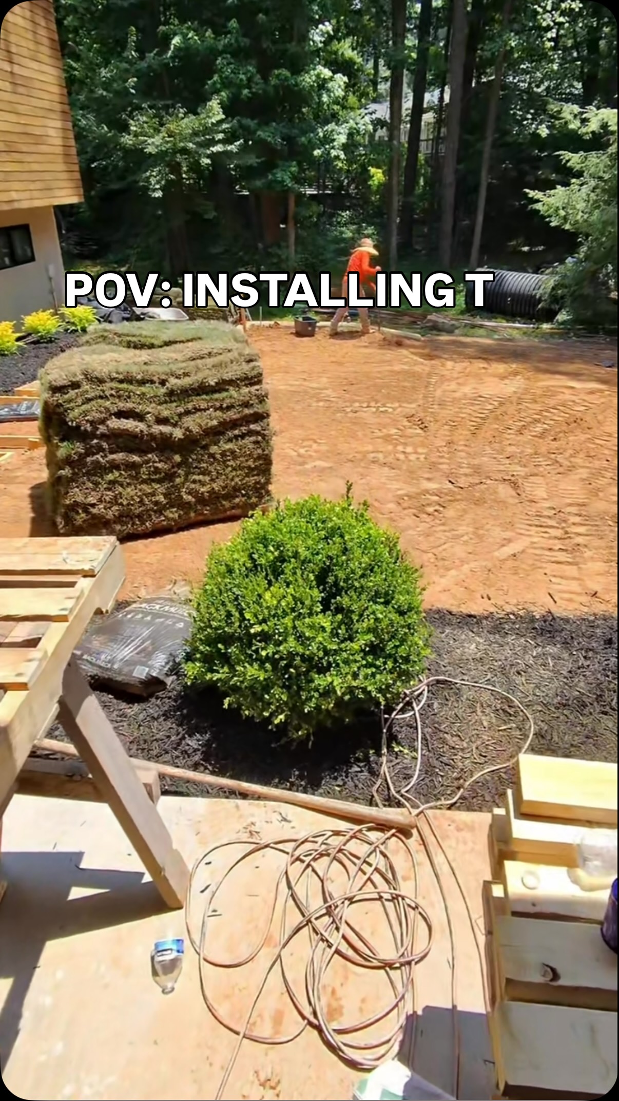 Not every job starts with perfect materials. Some days you get beautiful, healthy sod… and some days you have to make the best of what shows up.

Even when the pallets are falling apart, our goal stays the same: deliver a clean, professional installation and leave the customer with a yard they’ll love. 💪🌱

That’s the difference—it’s not about having perfect conditions, it’s about getting the job done right.

📍North Metro Atlanta
📲 Need sod, landscaping, drainage, irrigation, pavers, or a complete backyard transformation? Send us a DM for a free estimate.  #sodinstallation #sod #grass #summer #newlawn