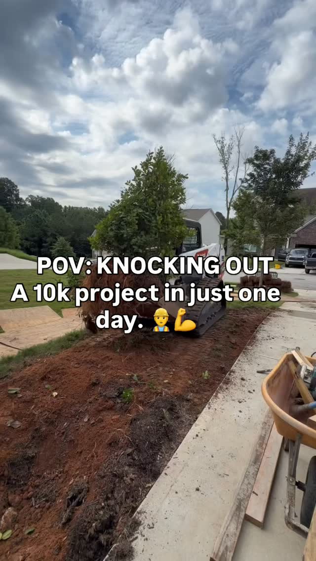 Looking to upgrade your backyard? We build paver patios, concrete extensions, drainage, landscaping, irrigation, retaining walls, mulch, pine straw, slate chips, sod, fences, and more. Send me a DM for a free estimate, and let’s get your project on the schedule. 📩🏡 #landscaping #chamba #concrete #newpatio #backyardupgrade