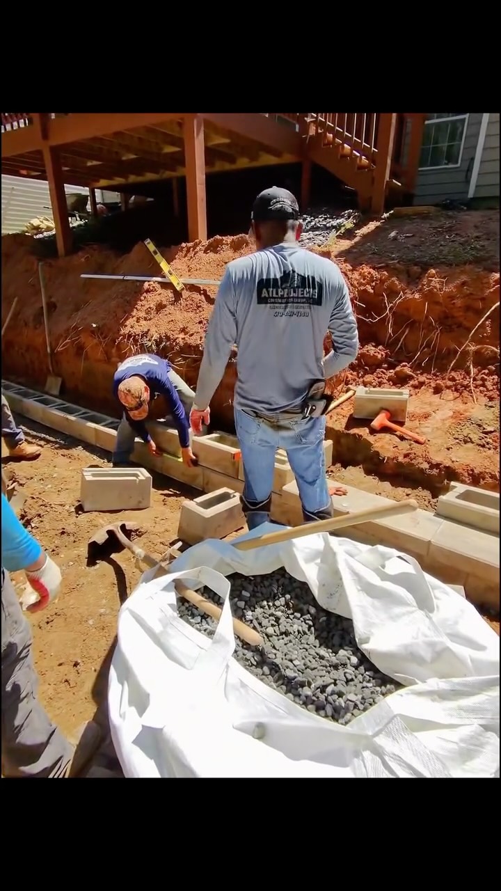Day 1 & 2 complete! 💪

We’re transforming this steep backyard into a functional outdoor living space with a built retaining wall, proper drainage, and fresh sod coming soon.

Stay tuned for the final transformation! 👀

📍North Metro Atlanta

Need a retaining wall or backyard makeover? Send us a DM! 
Angel 📞(470)-560-7022. #landscaping #retaingwall #slope #backyardtransformation #grass